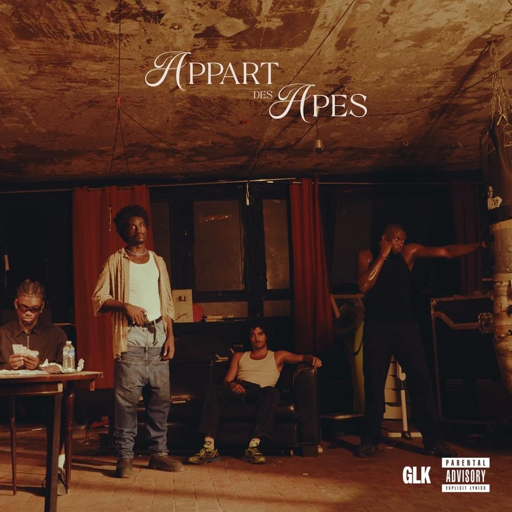Album cover art for "Appart des Apes" by GLK