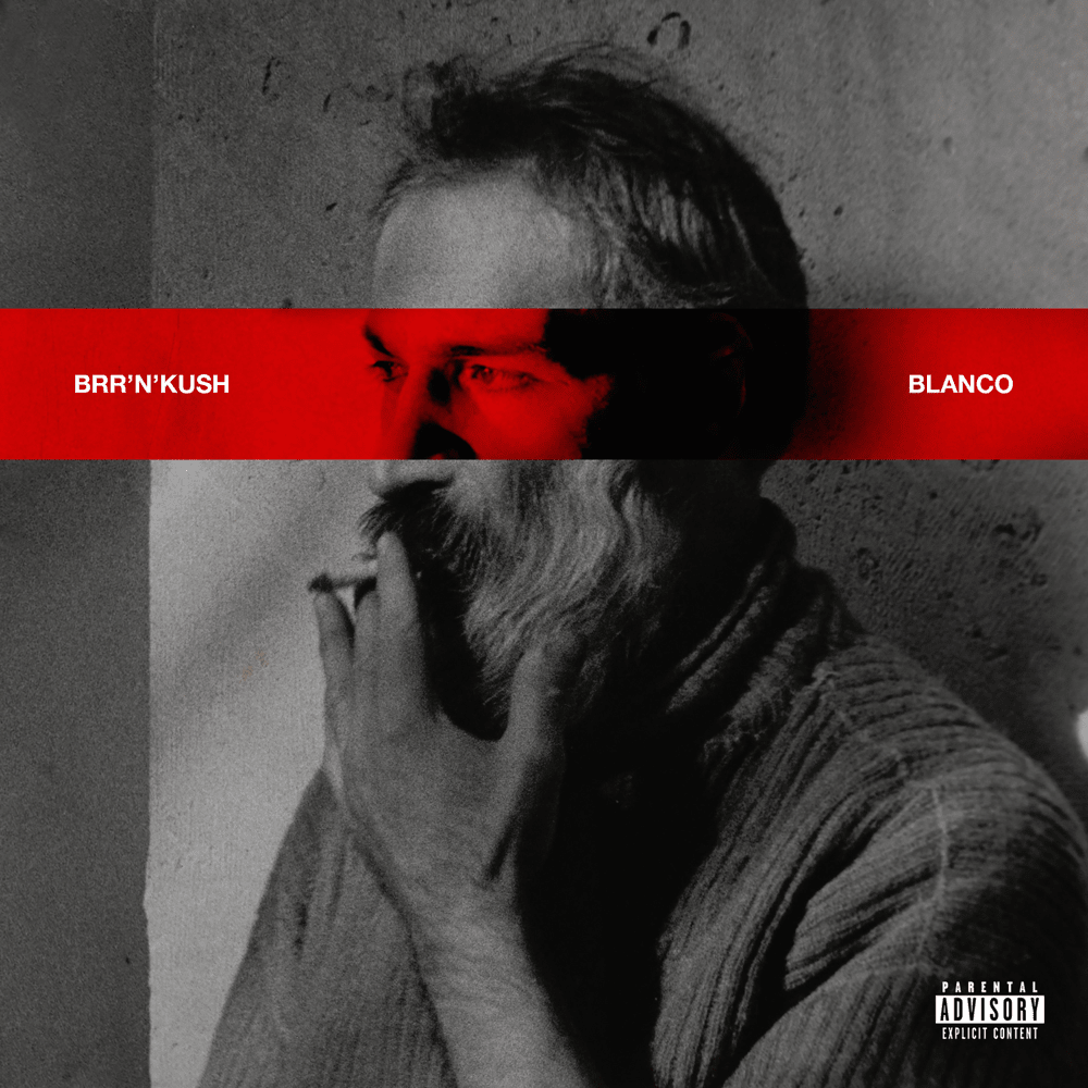 Album cover art for "BRR’N’KUSH" by BLANCO (ROU)
