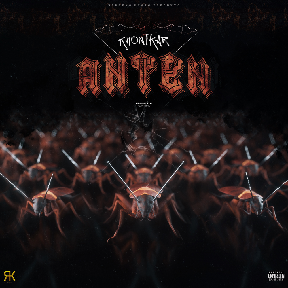 Album cover art for "ANTEN FREESTYLE (PLA4 INTRO)" by Khontkar