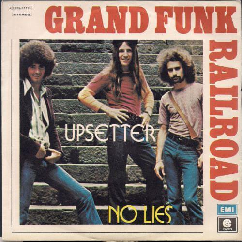 Album cover art for "Upsetter" by Grand Funk Railroad