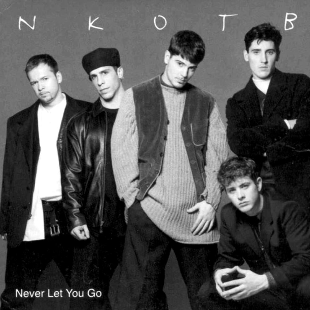 Album cover art for "Never Let You Go" by New Kids On the Block