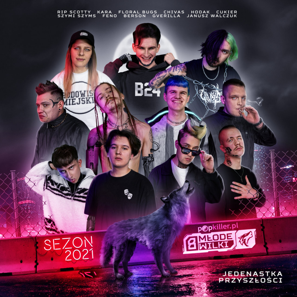Cover image for Popkiller Młode Wilki 8