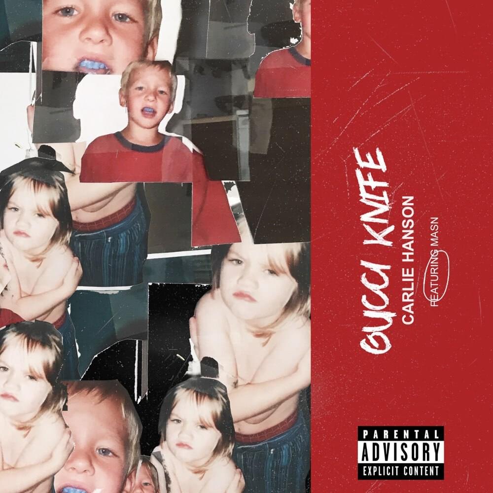 Album cover art for "Gucci Knife" by Carlie Hanson & MASN