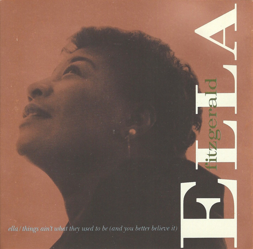 Album cover art for "Yellow Man" by Ella Fitzgerald