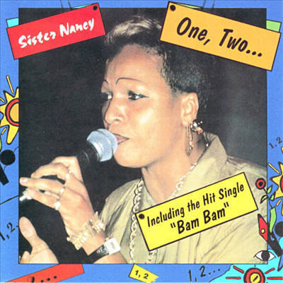 Album cover art for "Bam Bam" by Sister Nancy