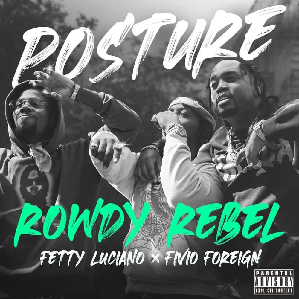 Album cover art for "Posture" by Rowdy Rebel