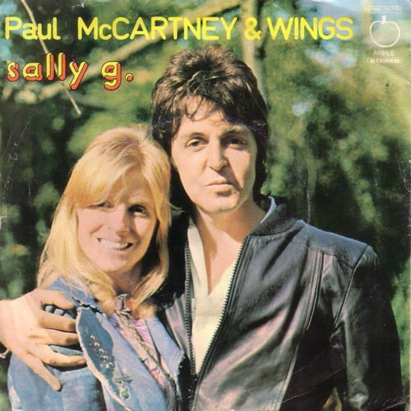 Album cover art for "Sally G" by Wings
