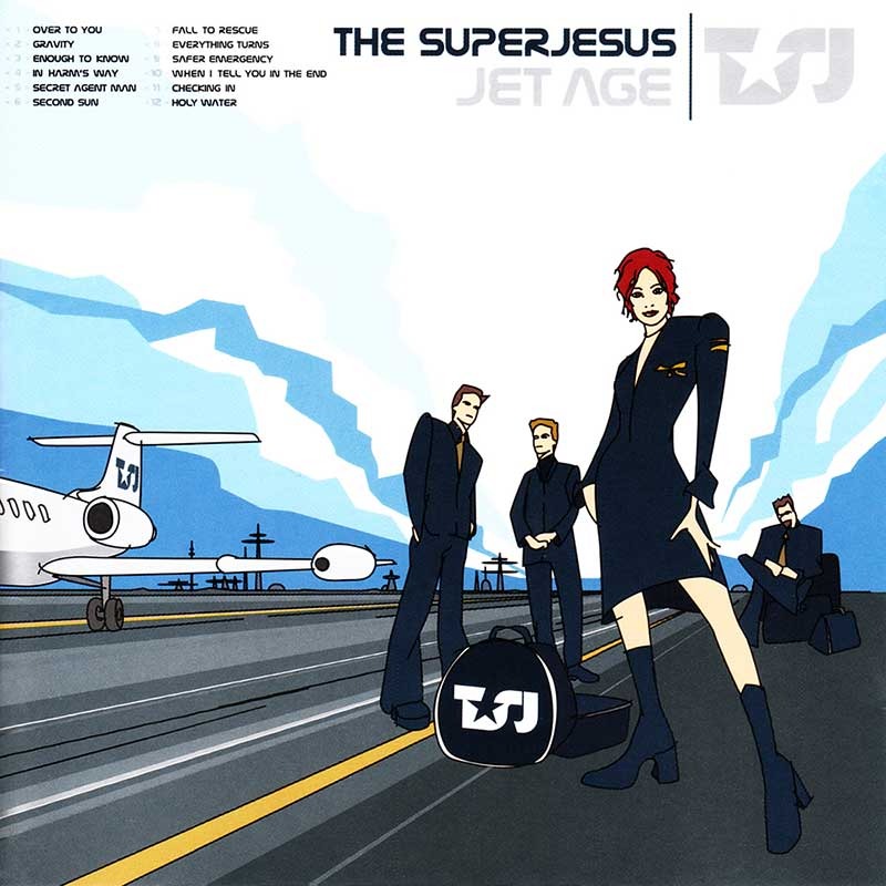 Album cover art for "Secret Agent Man" by The Superjesus