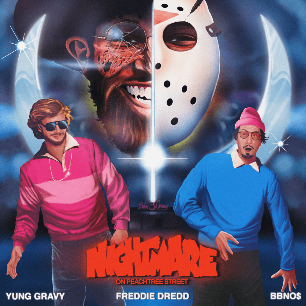 Album cover art for "Nightmare on Peachtree Street" by Yung Gravy