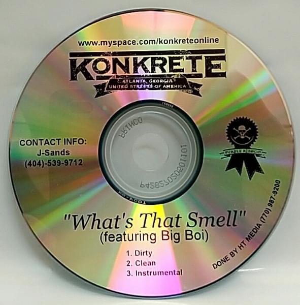 Album cover art for "What’s That Smell?" by Black Bill Gates & Big Boi