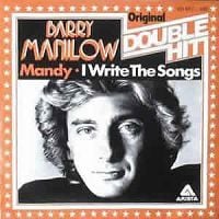 Album cover art for "Mandy" by Barry Manilow