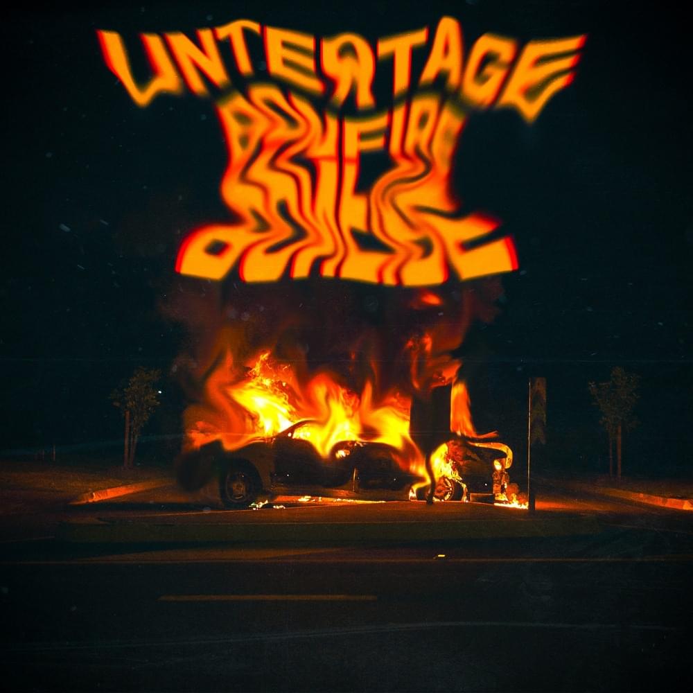 Album cover art for "BONFIRE" by UNTERTAGE (RUS)