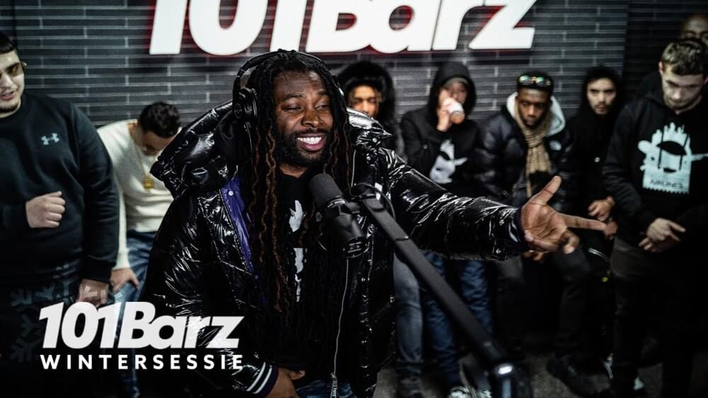 Album cover art for "Rotterdam Airlines - Wintersessie 2020" by 101Barz & Flashy (NL) & Young Ellens & Rotterdam Airlines & Drew (NL) & Dodo (USA) & Mesy & JayMoreLife & Jairzinho