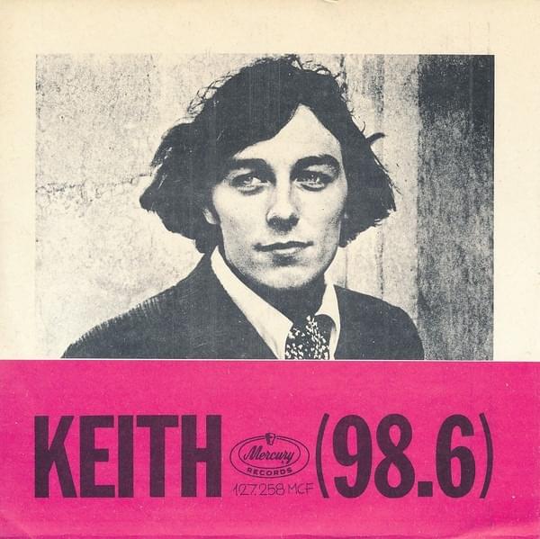 Album cover art for "98.6" by Keith