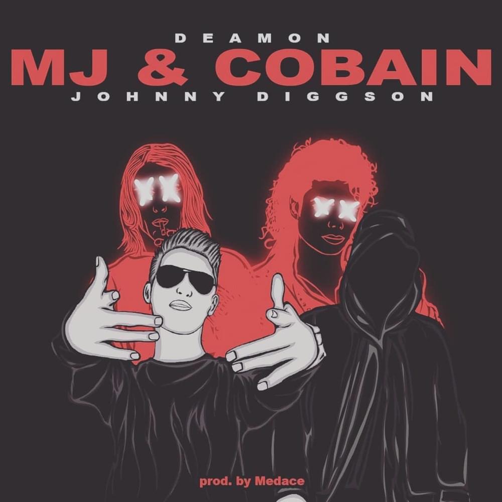 Album cover art for "M.J. & Cobain" by Deamon & Johnny Diggson