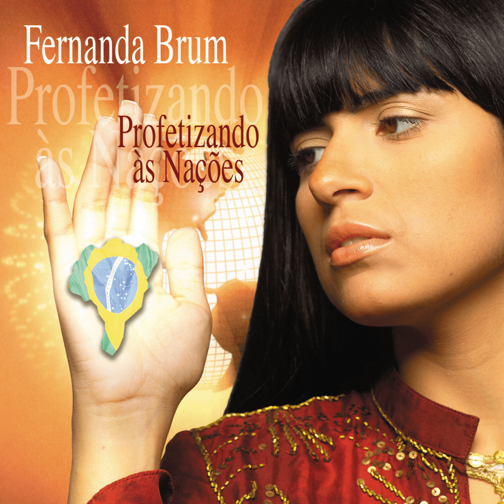 Album cover art for "Peniel" by Fernanda Brum