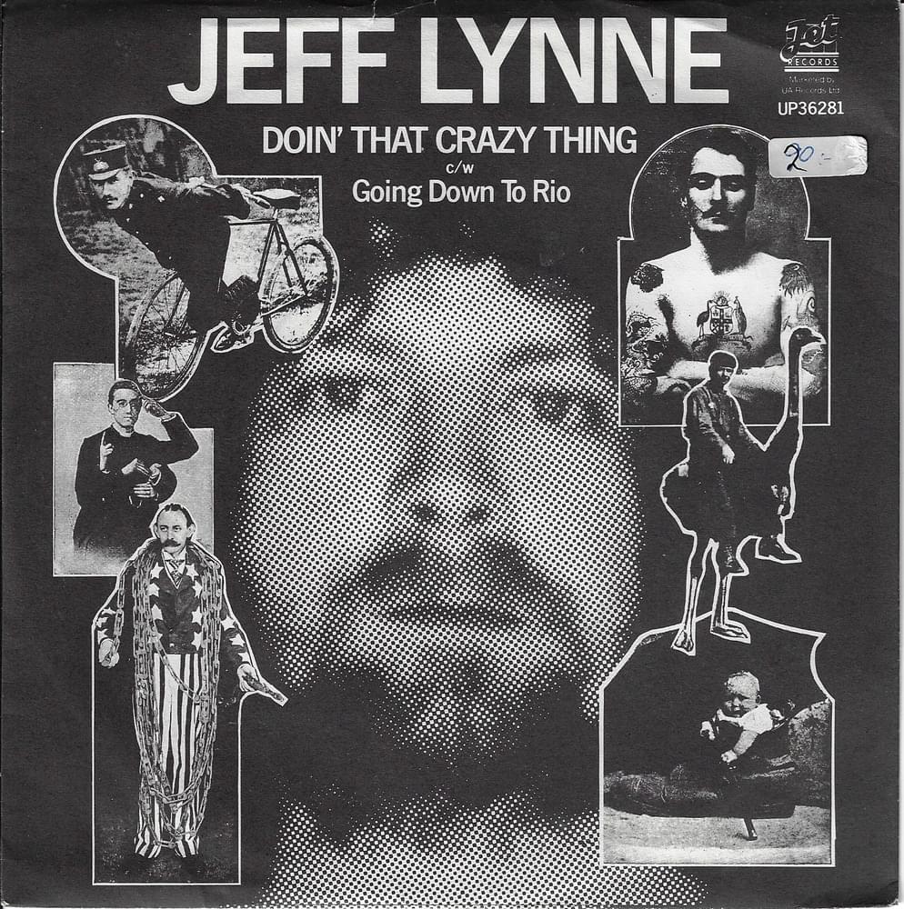 Album cover art for "Doin’ That Crazy Thing" by Jeff Lynne