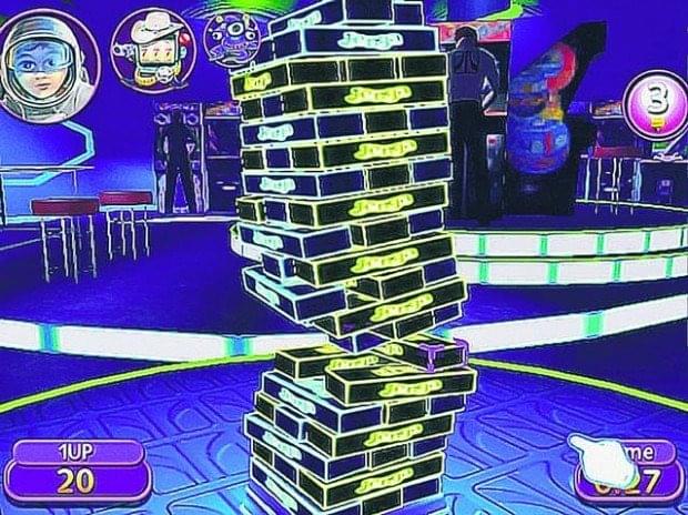 Album cover art for "Jenga World Tour" by PeanutButterGamer