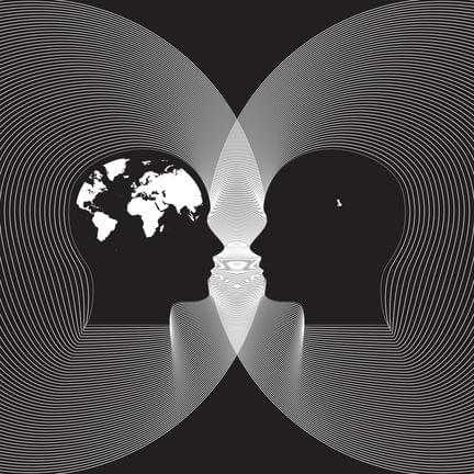 Album cover art for "INTERNATIONAL" by The Irrepressibles & Jan Metje & Valerie Renay & Sankalita Mandal & Joy Surrender & Halid Pestil & Carolina Ortega