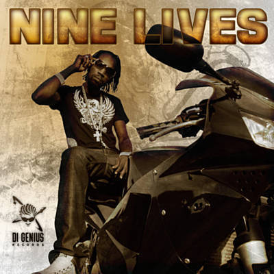 Album cover art for "Nine Lives" by Mavado