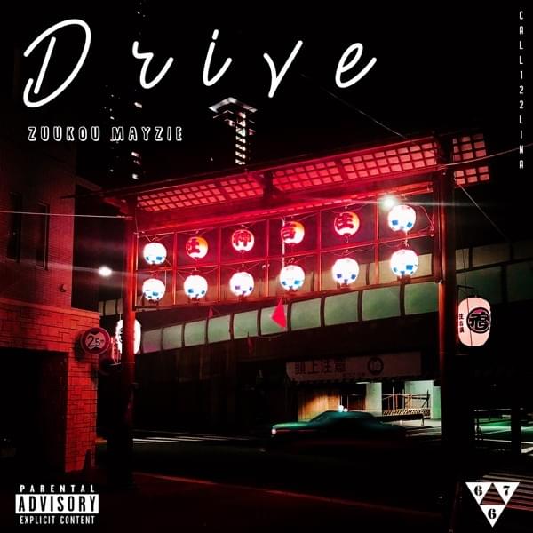 Album cover art for "Drive" by Zuukou Mayzie