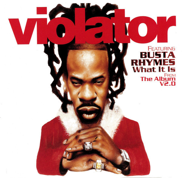 Album cover art for "What It Is" by Busta Rhymes & Kelis