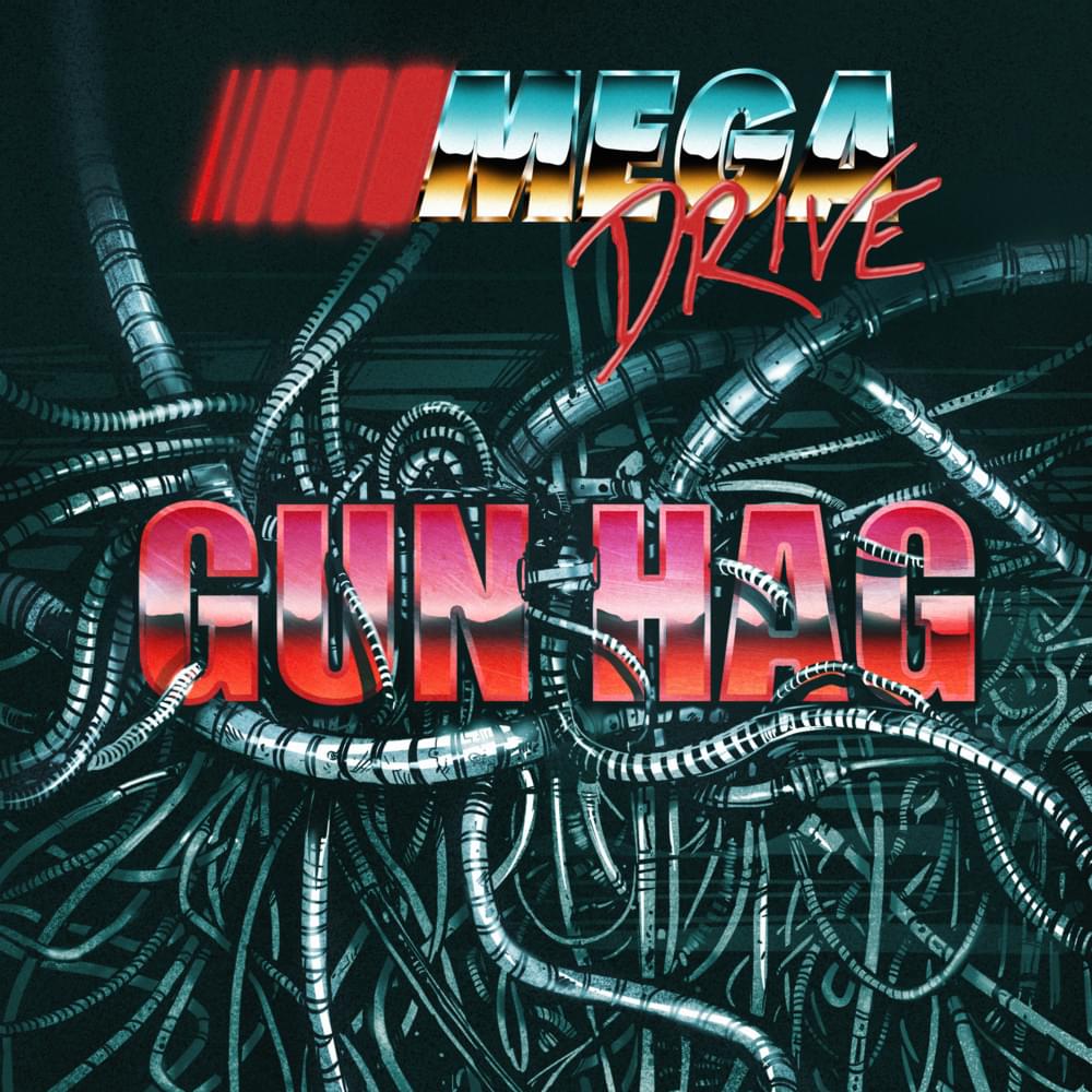 Album cover art for "Gun Hag" by Mega Drive