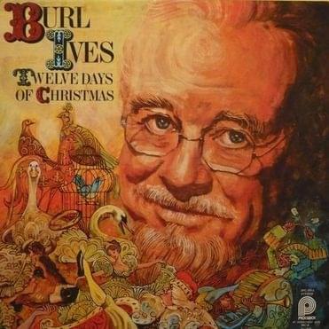 Album cover art for "Silent Night, Holy Night" by Burl Ives