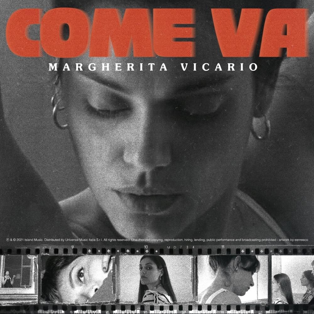 Album cover art for "Come Va" by Margherita Vicario
