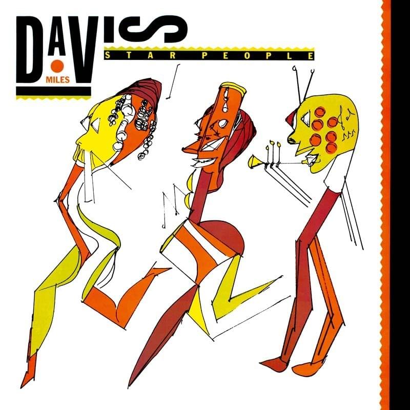 Album cover art for "Star People" by Miles Davis