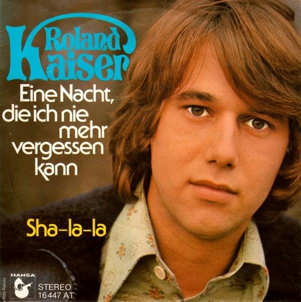 Album cover art for "Sha-la-la" by Roland Kaiser