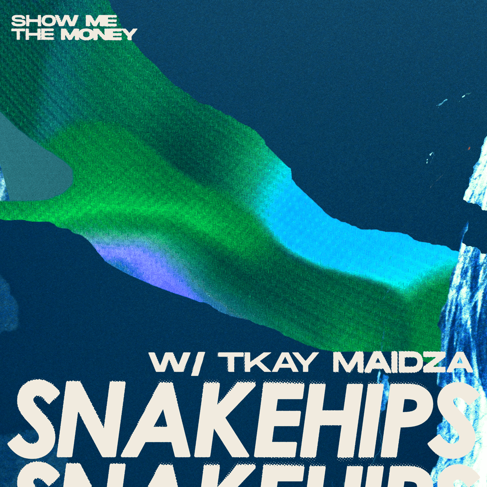 Album cover art for "Show Me The Money" by Snakehips