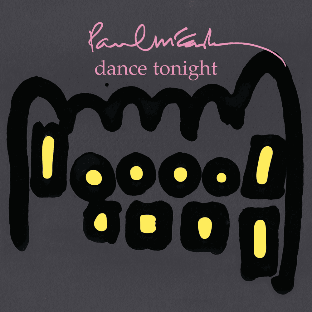 Album cover art for "Dance Tonight" by Paul McCartney