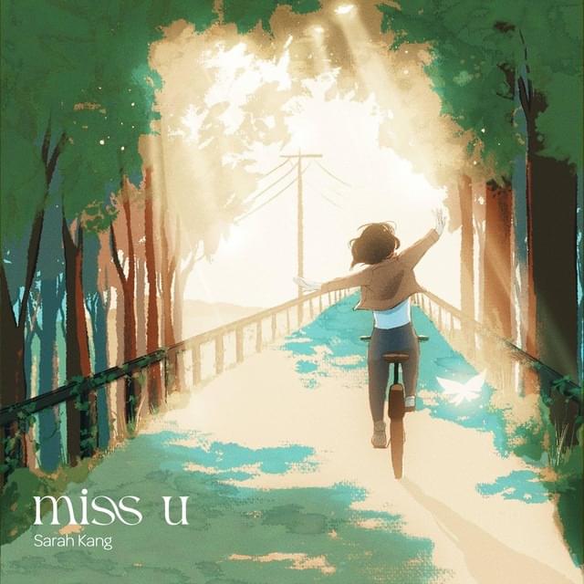 Album cover art for "miss u" by Sarah Kang