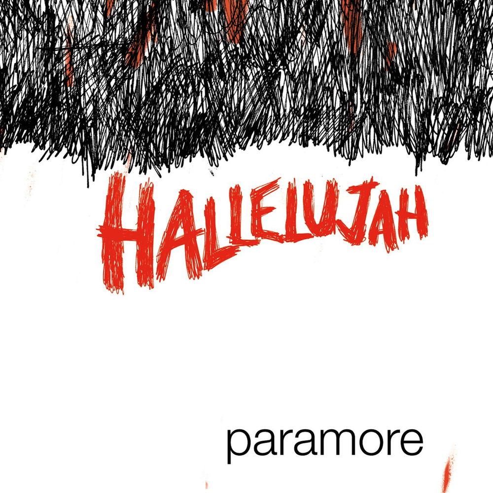 Album cover art for "Hallelujah" by Paramore