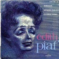 Album cover art for "Opinion Publique" by Édith Piaf