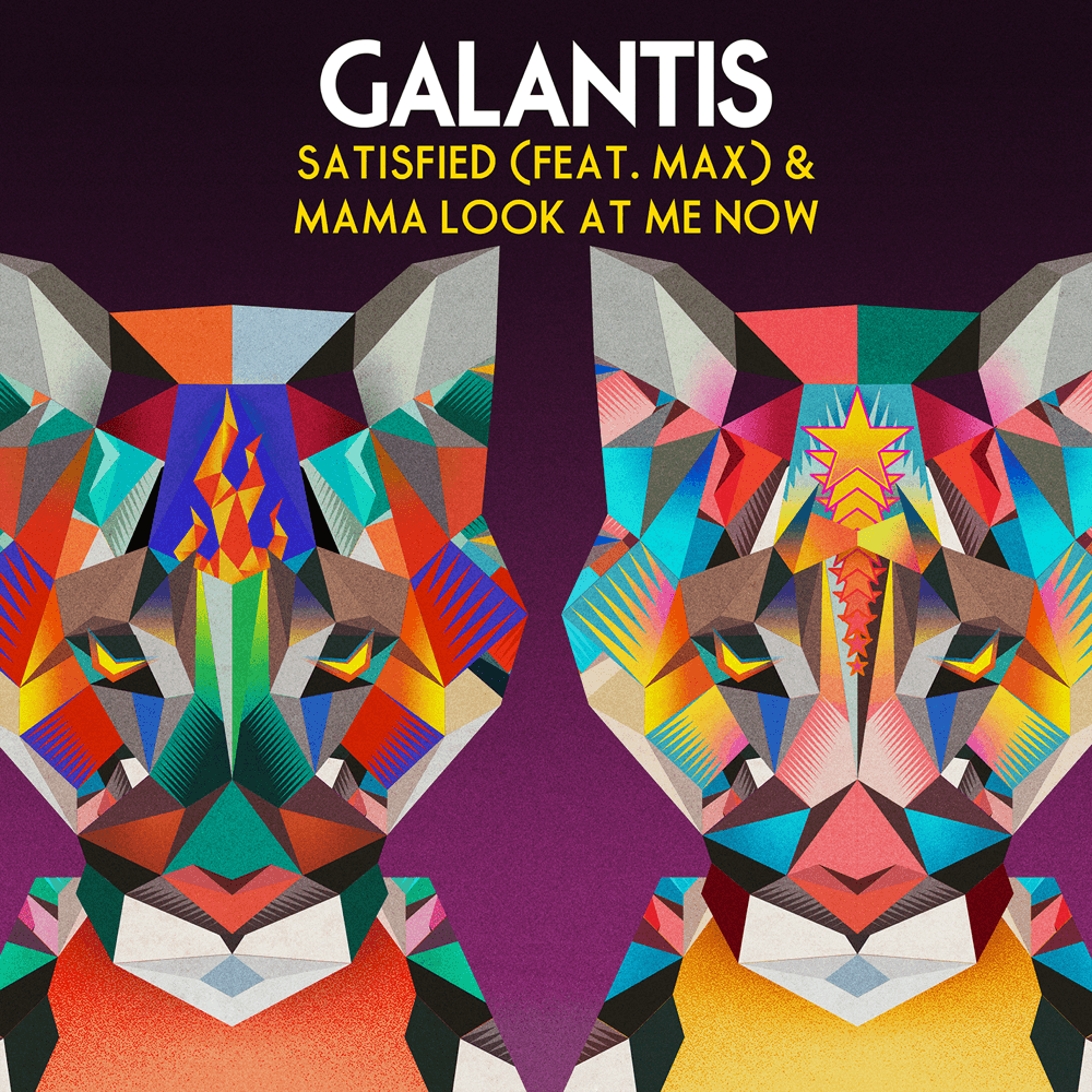 Album cover art for "Satisfied" by Galantis & MAX