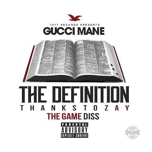 Album cover art for "The Definition (The Game Diss)" by Gucci Mane