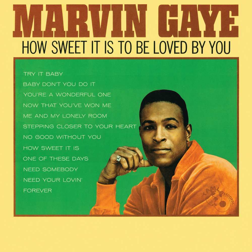 Album cover art for "You’re a Wonderful One" by Marvin Gaye