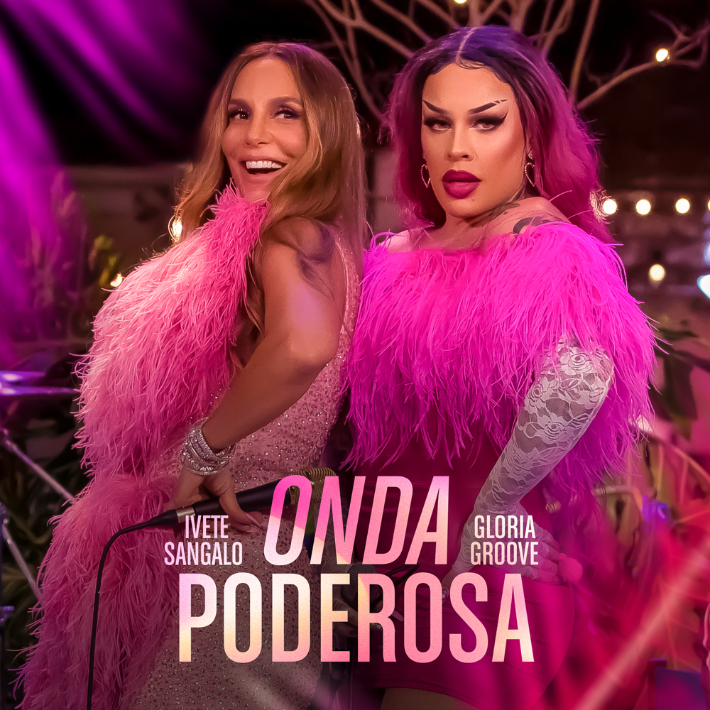 Album cover art for "Onda Poderosa" by Ivete Sangalo
