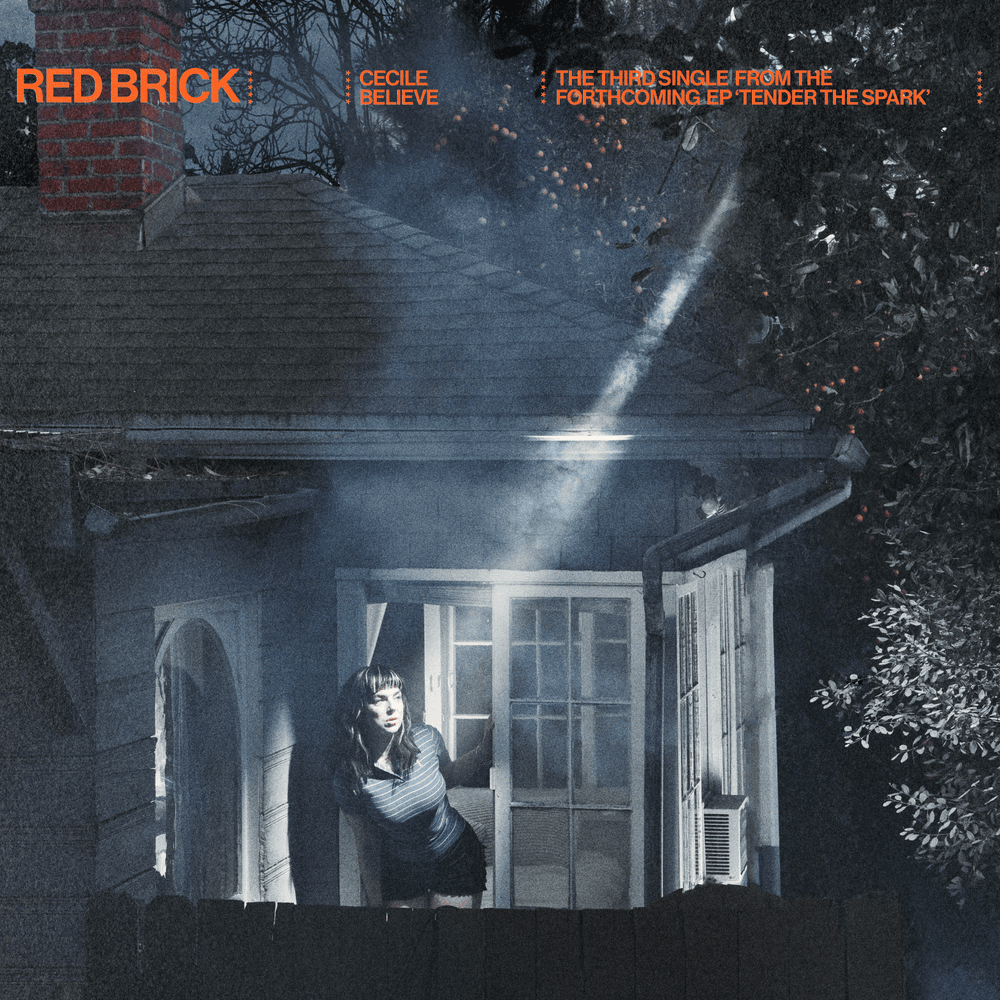 Album cover art for "Red Brick" by Cecile Believe