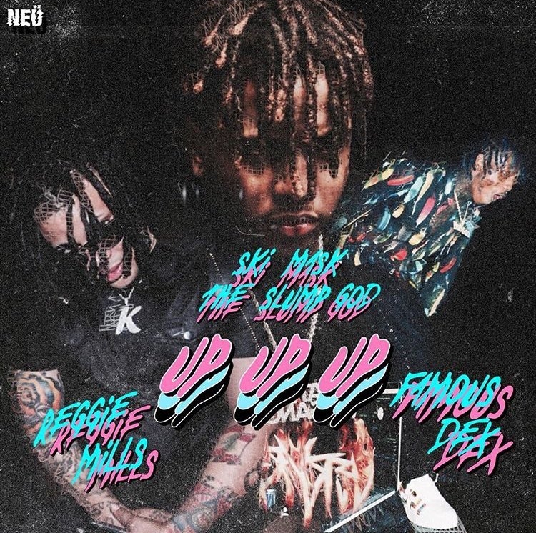 Album cover art for "Up" by Famous Dex & Reggie Mills & Ski Mask the Slump God