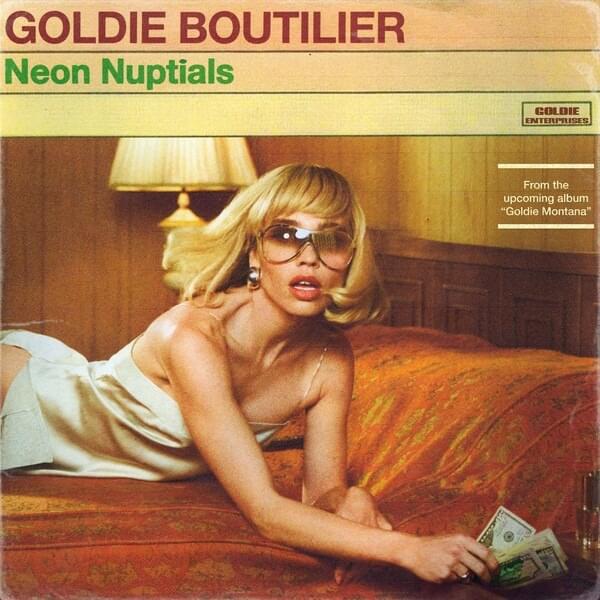 Album cover art for "Neon Nuptials" by Goldie Boutilier