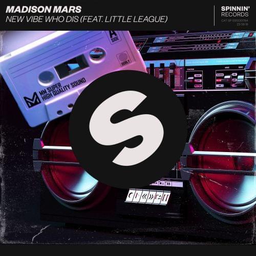 Album cover art for "New Vibe Who Dis" by Madison Mars & Little League (Pop)