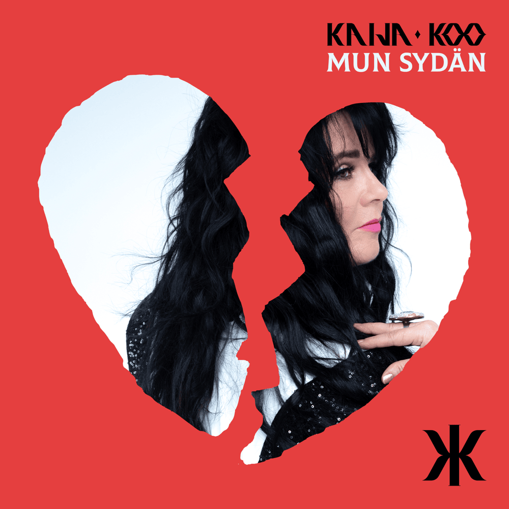 Album cover art for "Mun sydän" by Kaija Koo