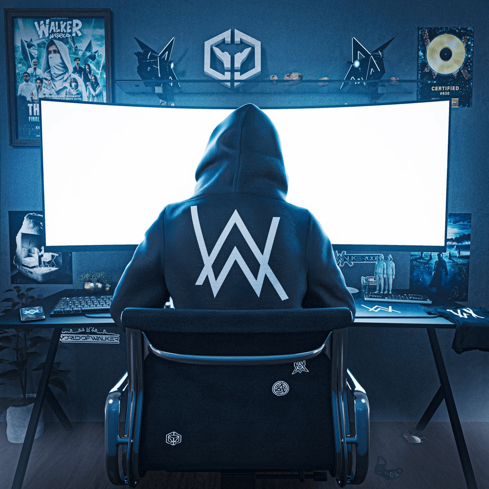 Album cover art for "Me, Myself and The Night" by Alan Walker