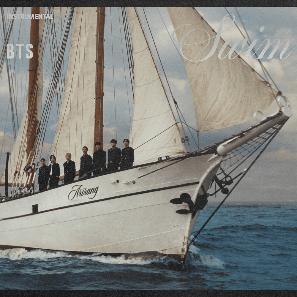 Album cover art for "SWIM (Instrumental)" by BTS