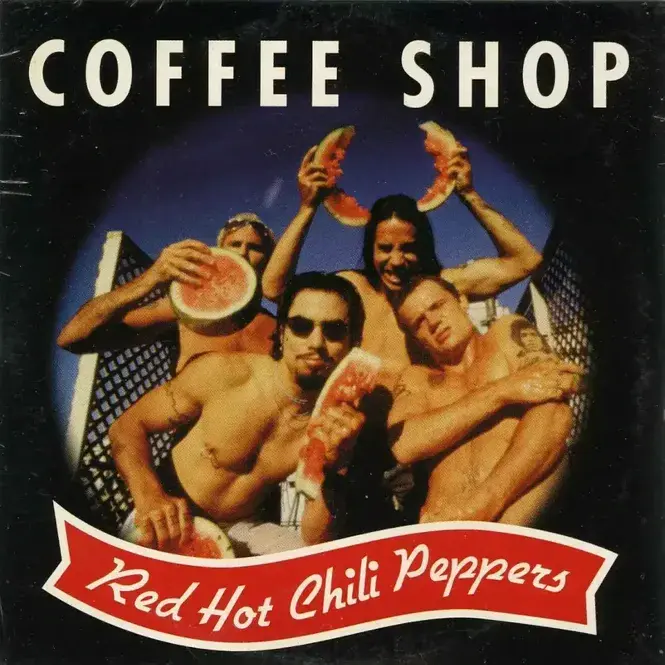 Album cover art for "Coffee Shop" by Red Hot Chili Peppers