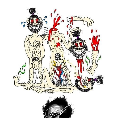Album cover art for "Life Ring" by BRUHMANEGOD