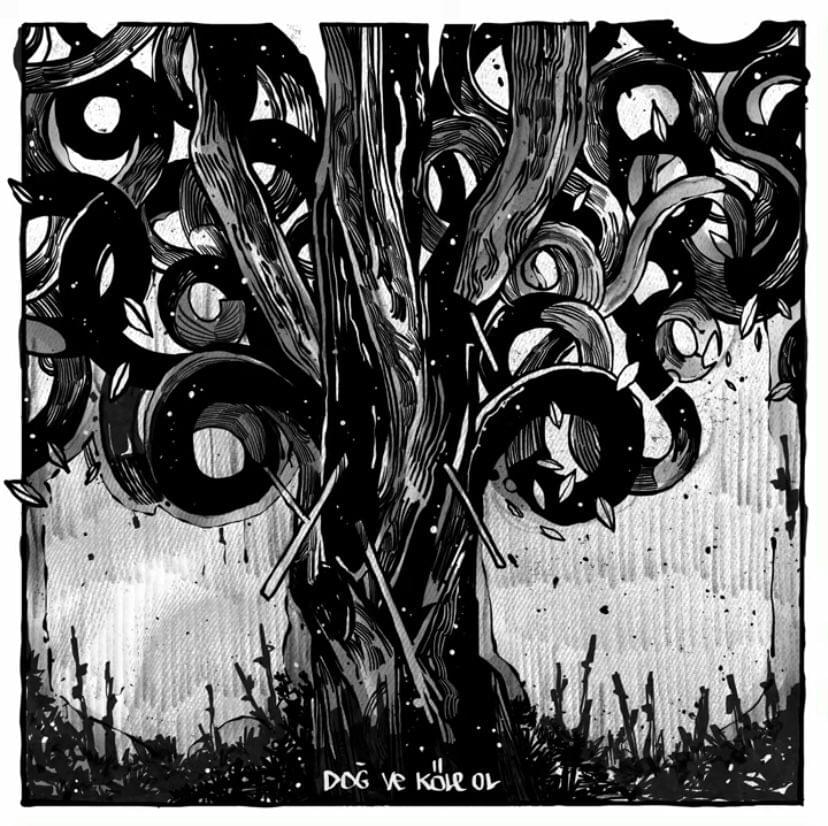 Album cover art for "DOĞ VE KÖLE OL" by Şam